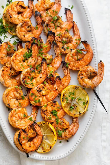 Pickled Shrimp Skewers