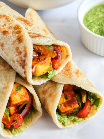 Paneer Tikka Kathi Roll