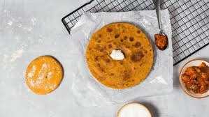Achari Aloo Stuffed Paratha
