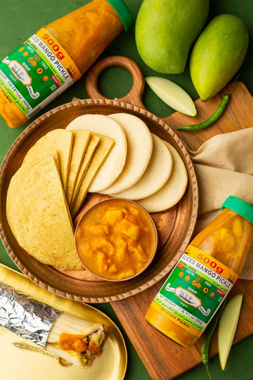 Sliced Mango Pickle In Vinegar, 500g