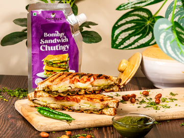 Desi Flavours Pack - (Bombay Sandwich Chutney, Schezwan Chutney, Lime & Chilli Pickle Paste, Spicy Mango Pickle Paste)