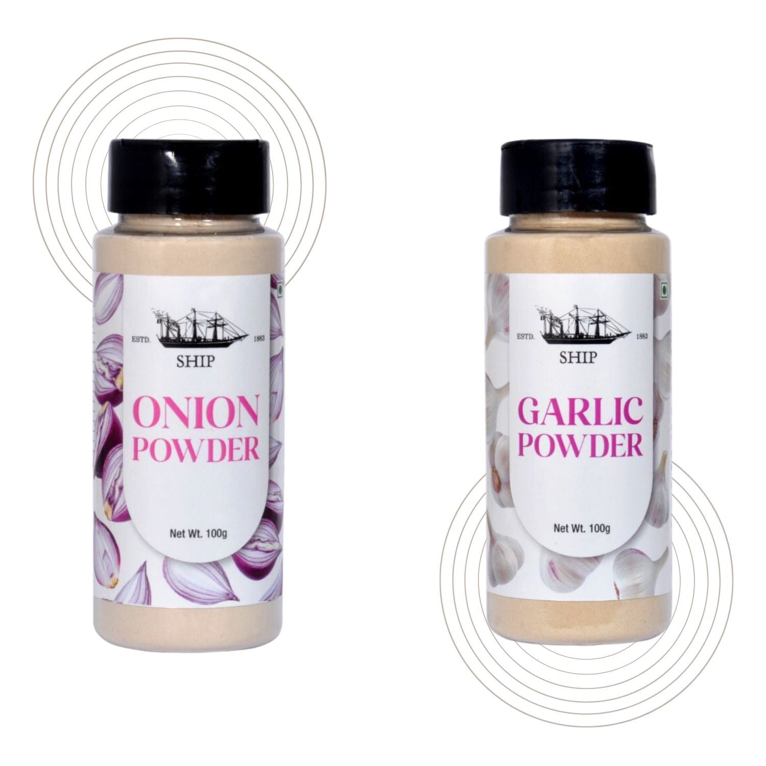 Combo of 2 Onion Powder & Garlic Powder
